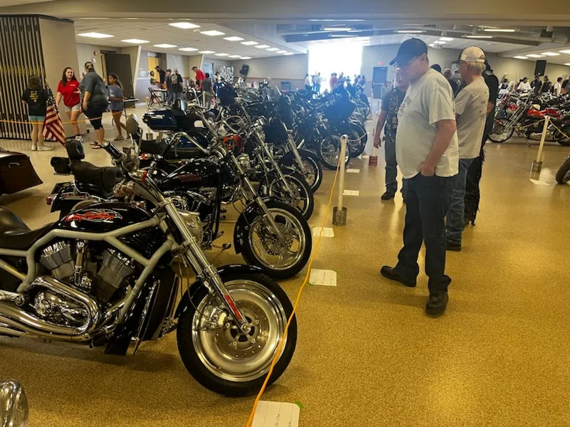 Anderson Building busy for ABATE of Kansas District 12's 29th Spring Fling Bike Show