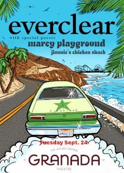Everclear, Marcy Playground, Jimmie's Chicken Shack coming to Emporia Granada Theatre