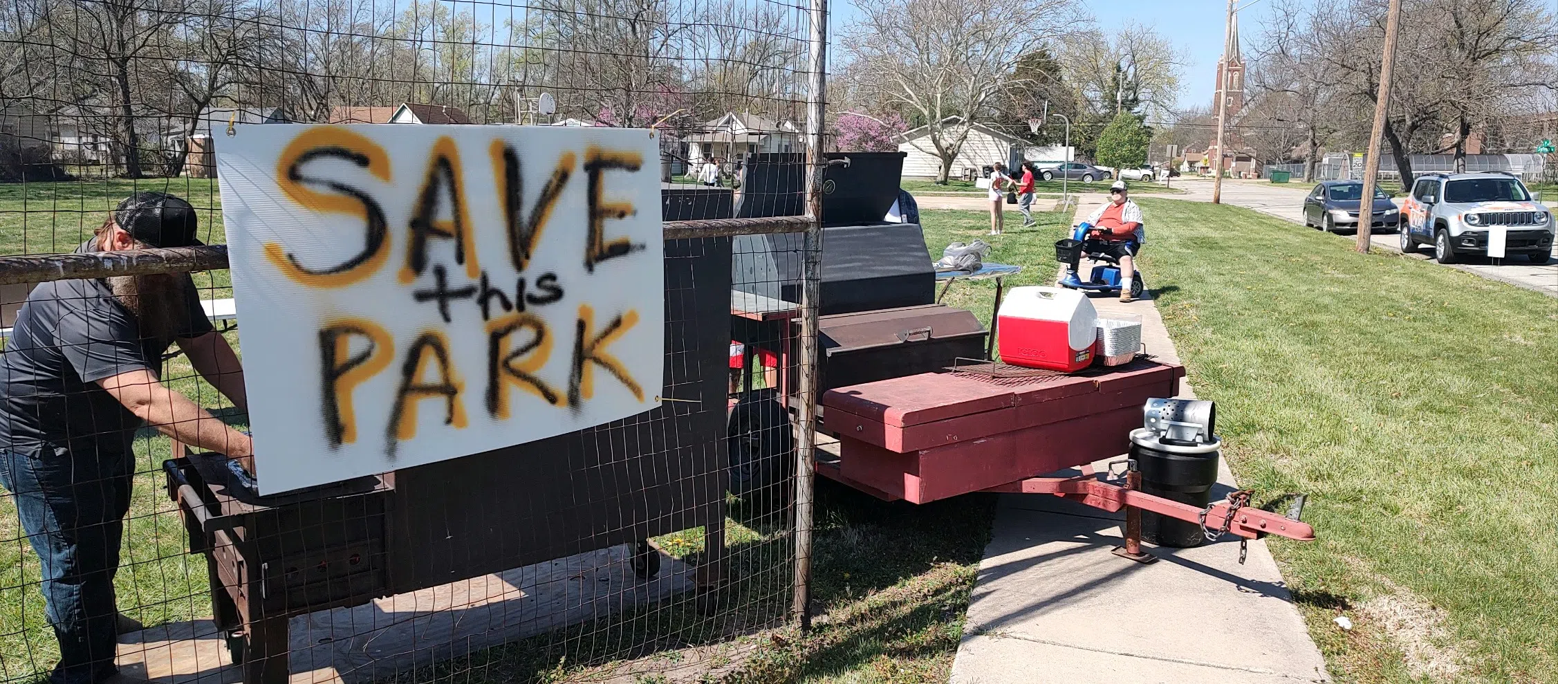 QUAKER PARK: Residents gather for community bbq at Quaker Saturday as protest period for potential sale nears deadline