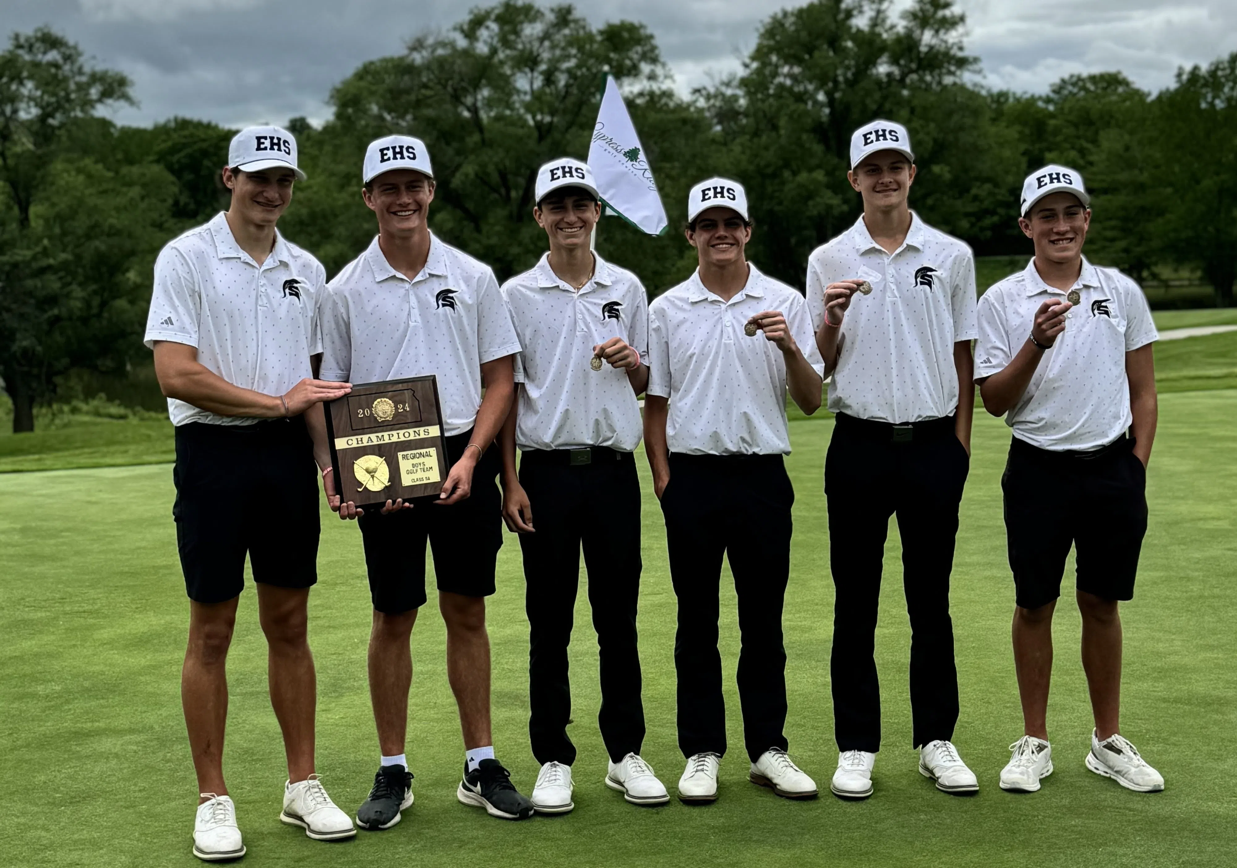 Emporia High boys golf wins regional championship to qualify for state