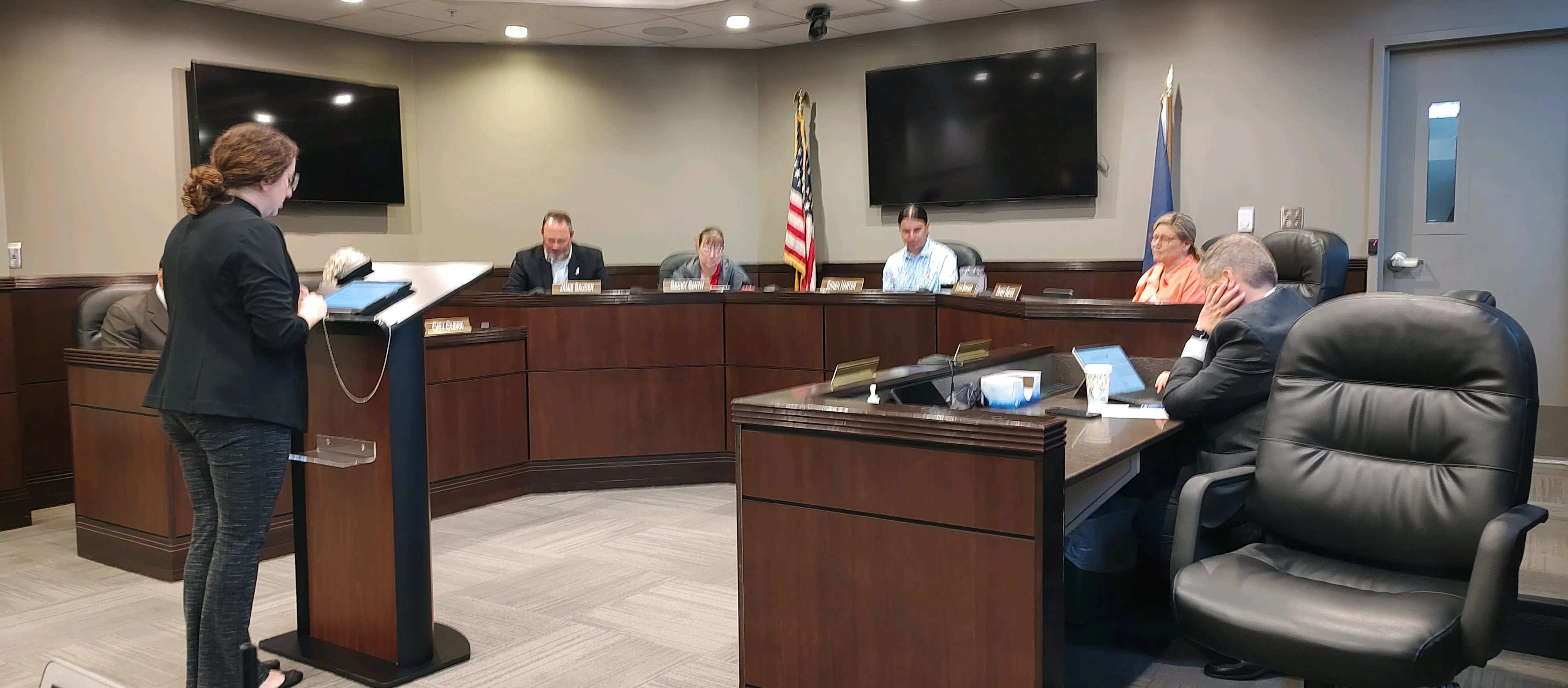 Removal of Quaker Park from city surplus property list and awarding of contracts for Southeast Transmission line project both approved during Emporia City Commission meeting Wednesday