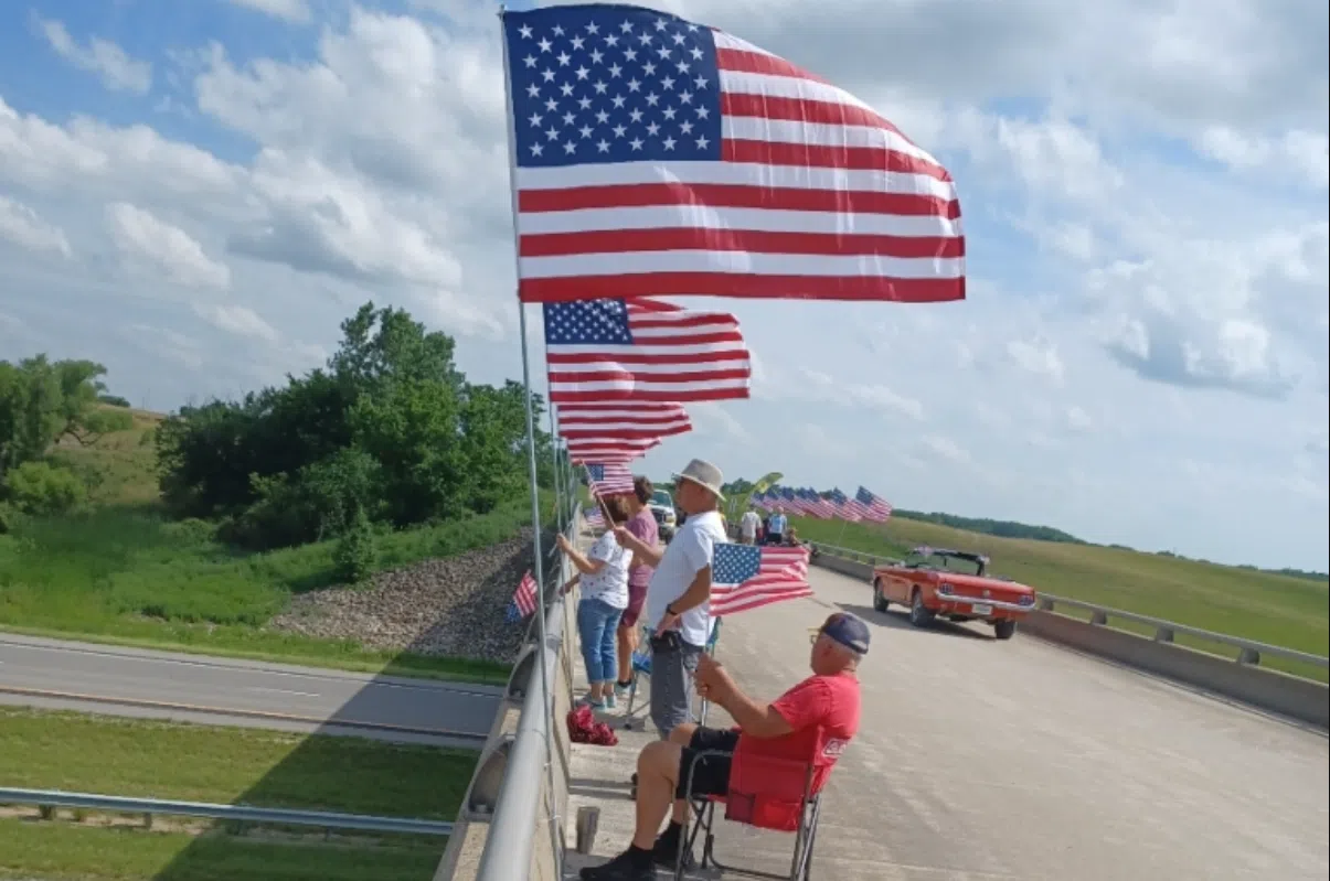 Lions Club observes Flag Day, announces Cleve Cook Fund grant recipients