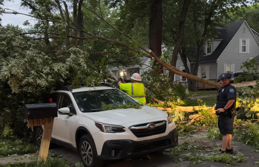 WEATHER: Sunshine and dry conditions ahead following isolated severe storm activity Tuesday