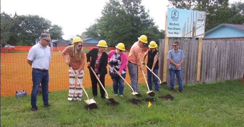 Construction now underway on new Low Housing Development nearly two years after destructive fire