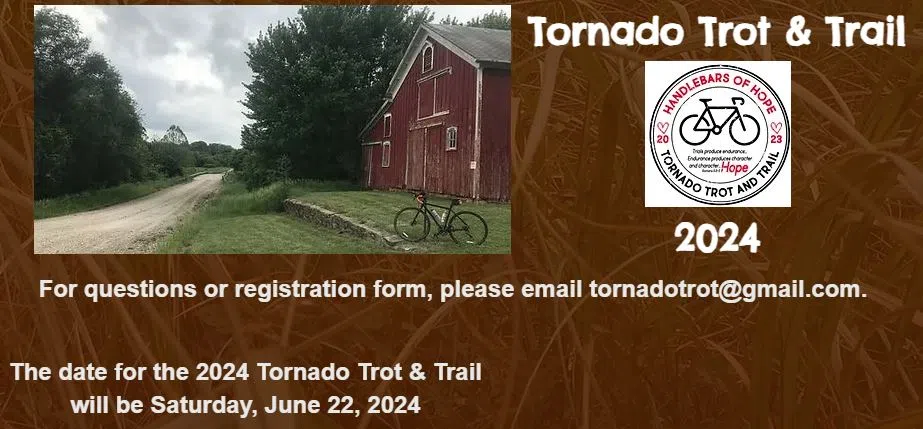 Annual Reading Tornado Trot and Trail benefiting Handlebars of Hope set for Saturday morning