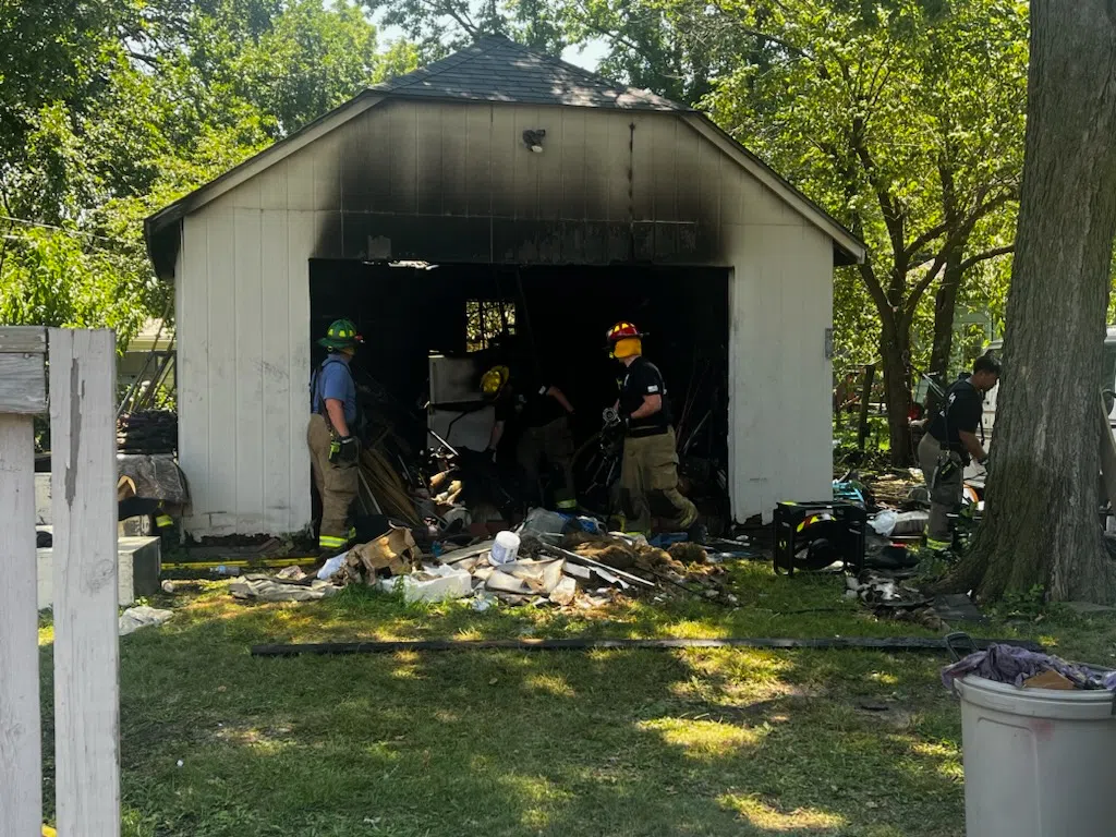 South Emporia fire destroys shed, contents