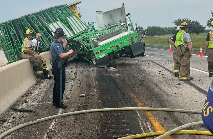 UPDATE: Carnival ride used in Lyon County Fair damaged in Osage County wreck