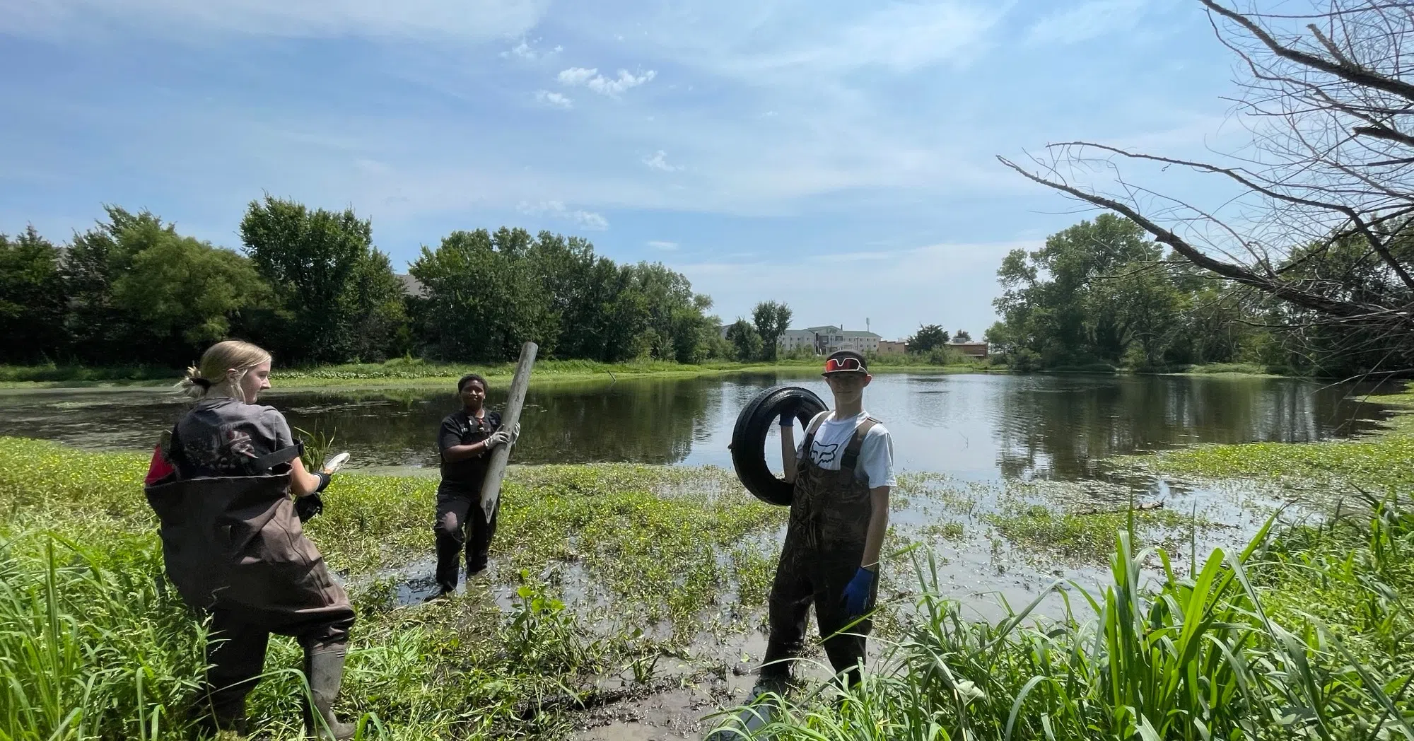 Emporia High retention pond project gains second grant