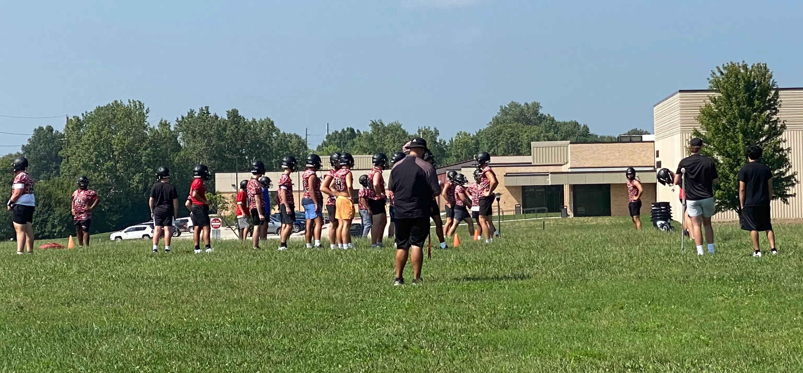 Emporia High football holds first practice of 2024 season