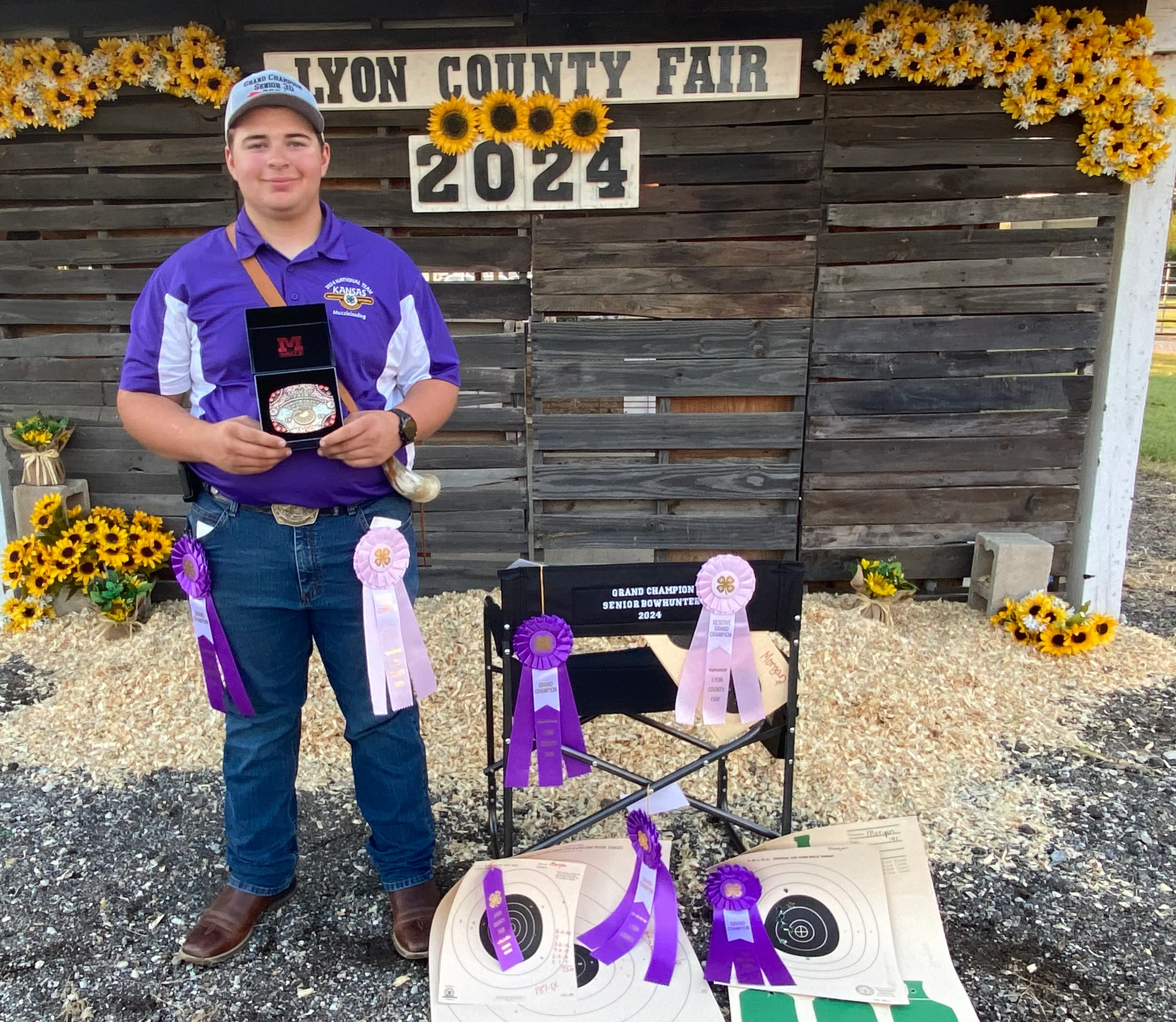 LYON COUNTY FAIR Lyon County 4H Shooting Sports Results Aug. 8, 2024