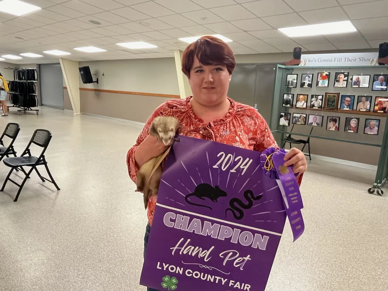 LYON COUNTY FAIR: Hand pet Aug. 1, 2024