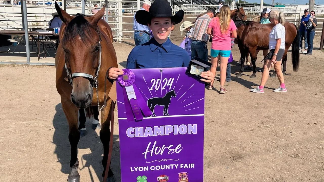 LYON COUNTY FAIR: Horse Aug. 4, 2024