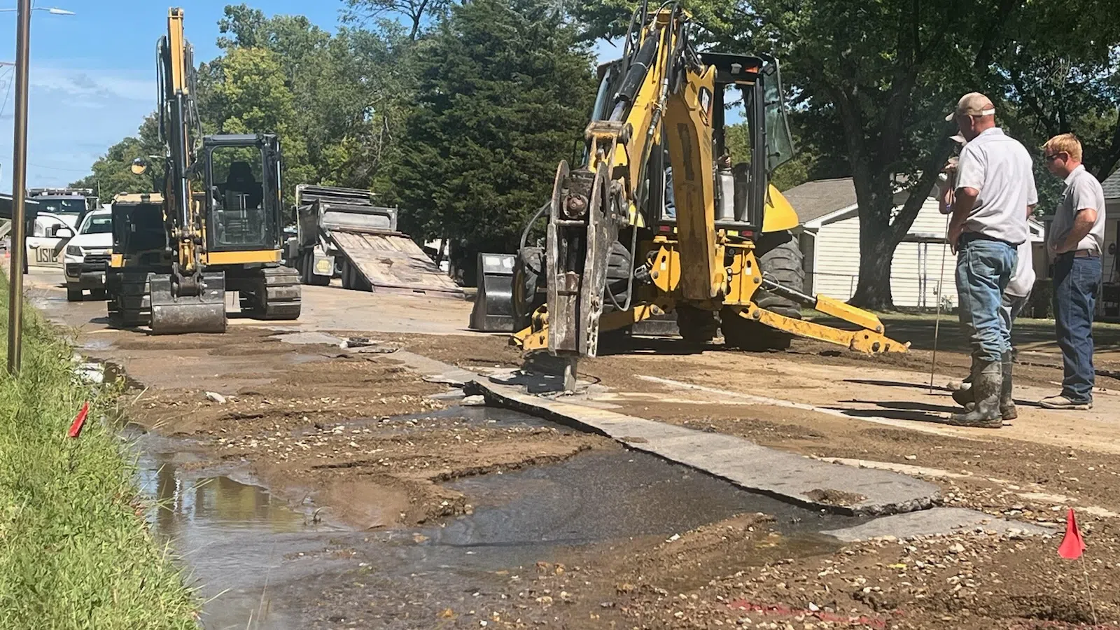 Monday water main woes include 20-inch line break near 12th and Prairie