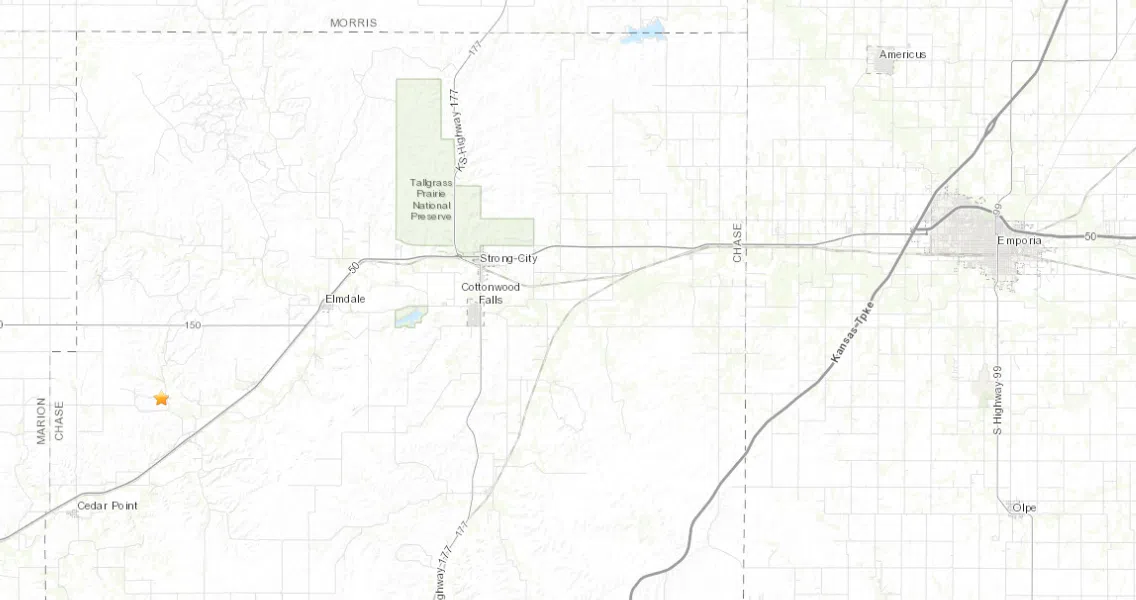 USGS reports small earthquake near Cedar Point