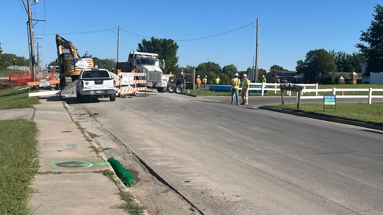 High-pressure gas line punctured near 24th and Prairie