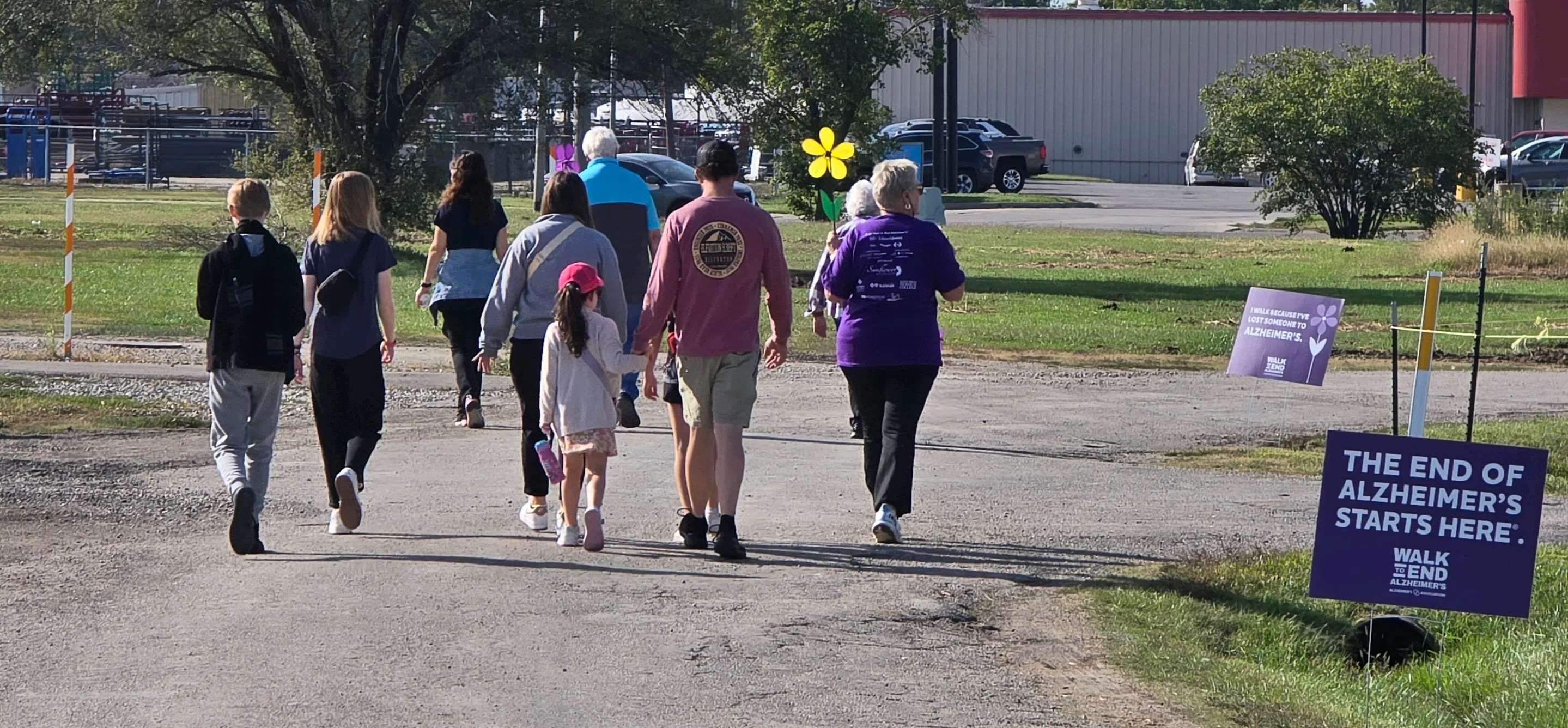 Loved ones, caregivers and patients all take steps towards a brighter future at 2024 Walk to End Alzheimer's Saturday