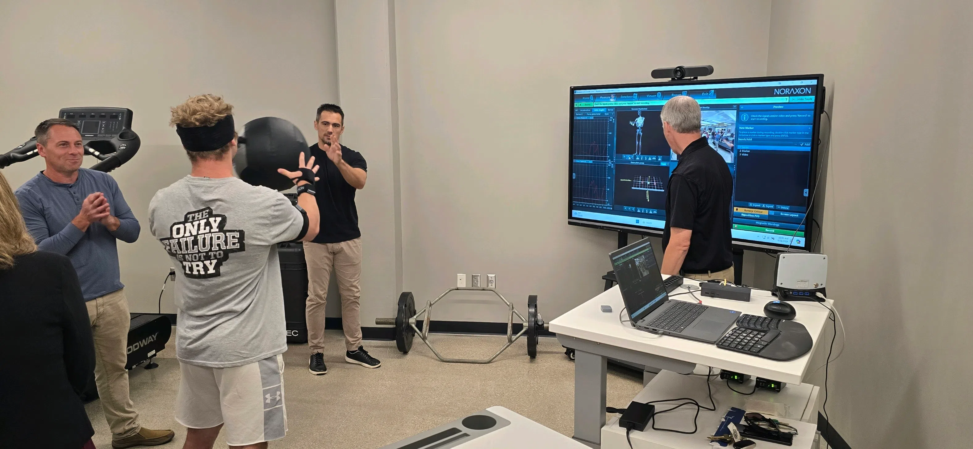 Emporia State University celebrates grand opening of Jon "Doc" Baxter athletic training and human performance lab Saturday