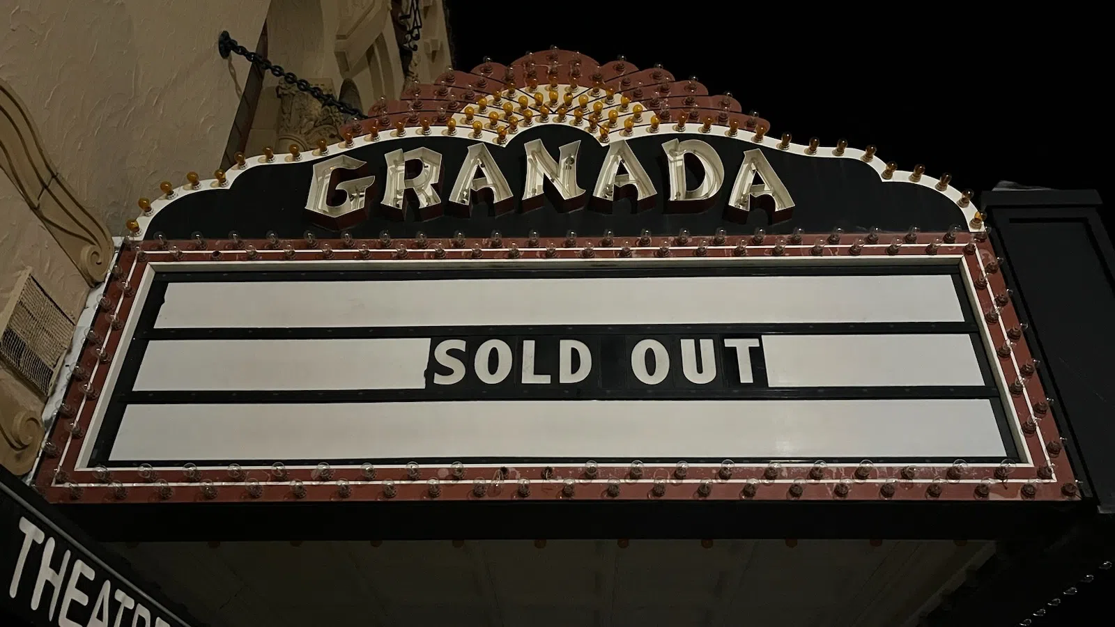 Granada director welcomes Everclear sellout, but theater is set to begin reorganization process to address operations, scheduling