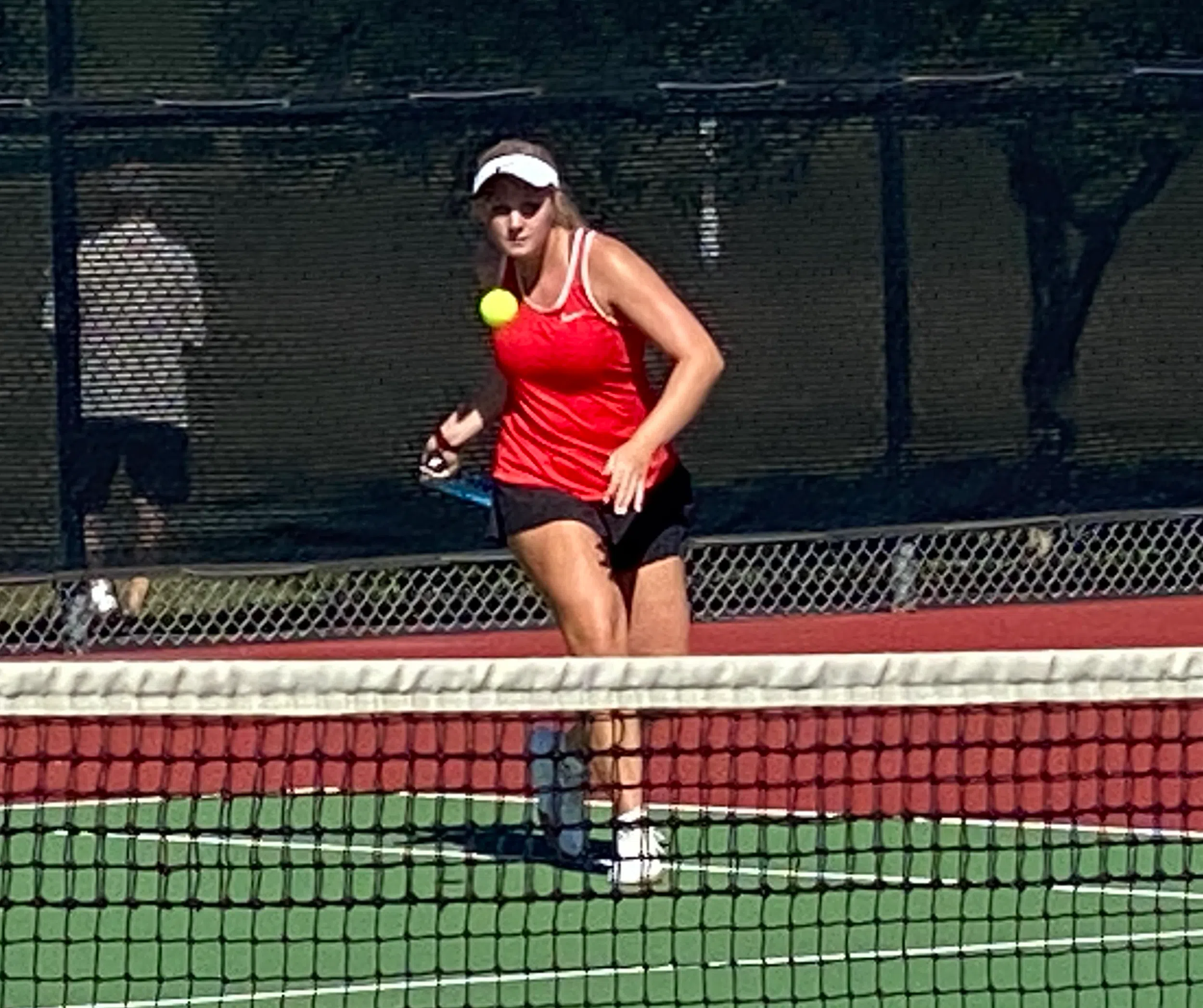 Emporia High doubles team of Peyton Chanley and Kinsley Hines take fourth in home invite