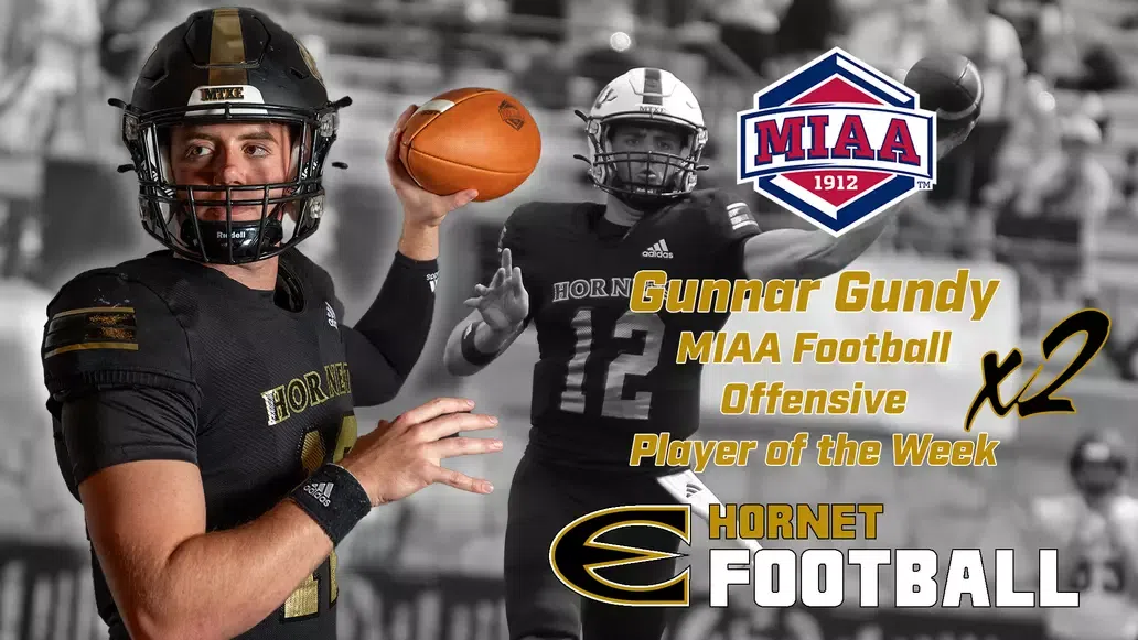 ESU's Gundy Picks Up Second MIAA Football Offensive Player of the Week Honor