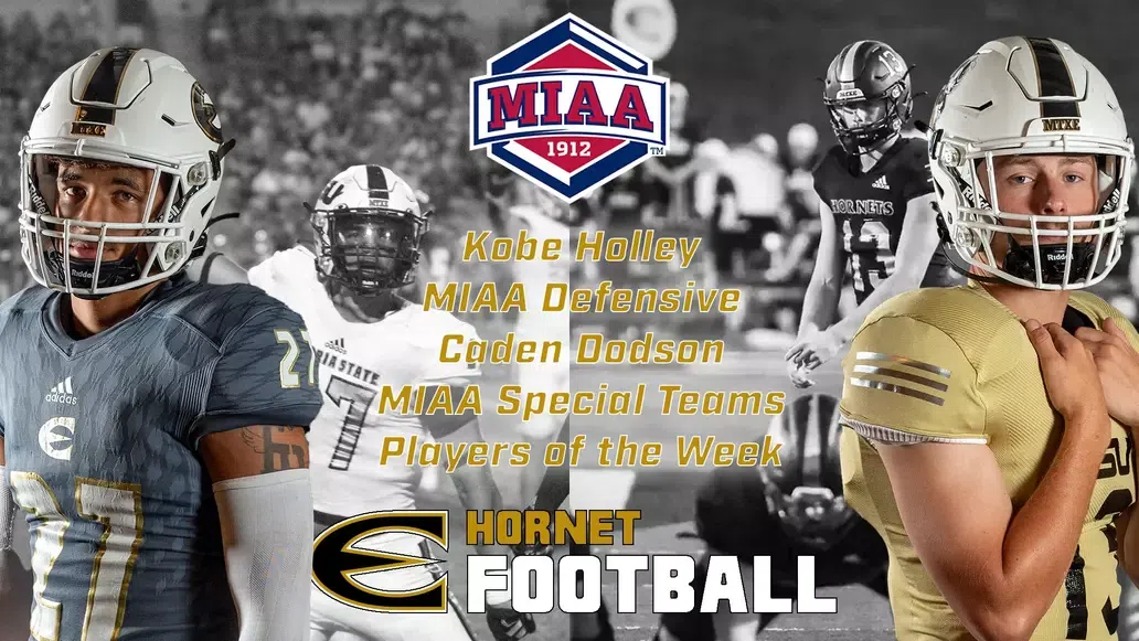 Two Hornets Selected as MIAA Football Players of the Week