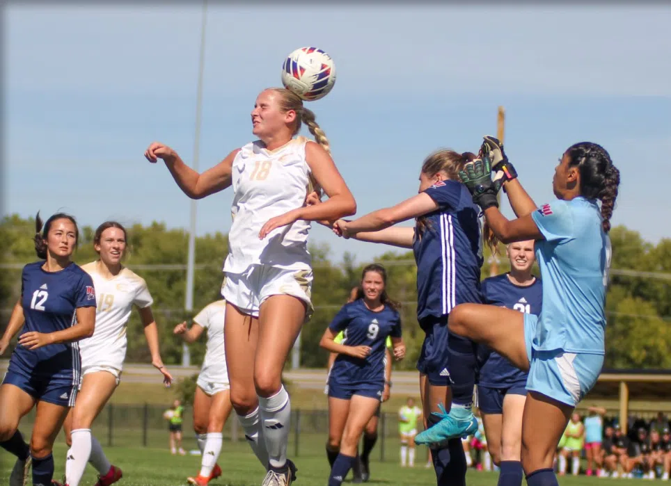 Lady Hornets Ground Jets in MIAA Soccer Opener