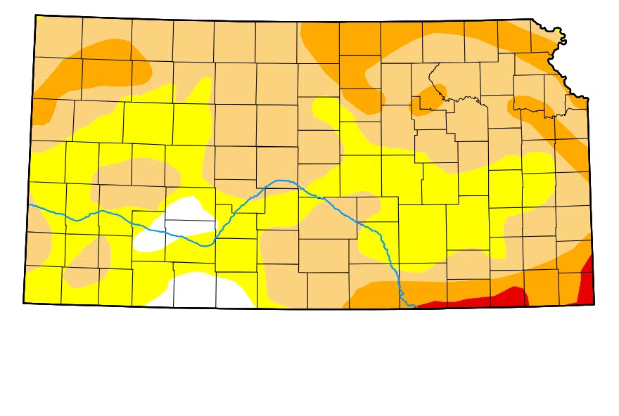 Moderate drought pushes close to Emporia