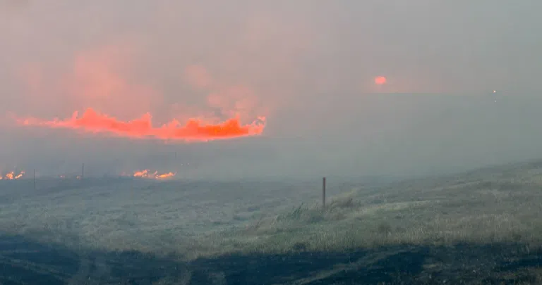 Chase County included in state disaster declaration after grass fires last week