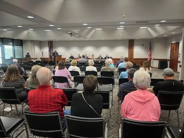 Second and final in-person candidate forum through Emporia Chamber and League of Women Voters held at Flint Hills Technical College Monday