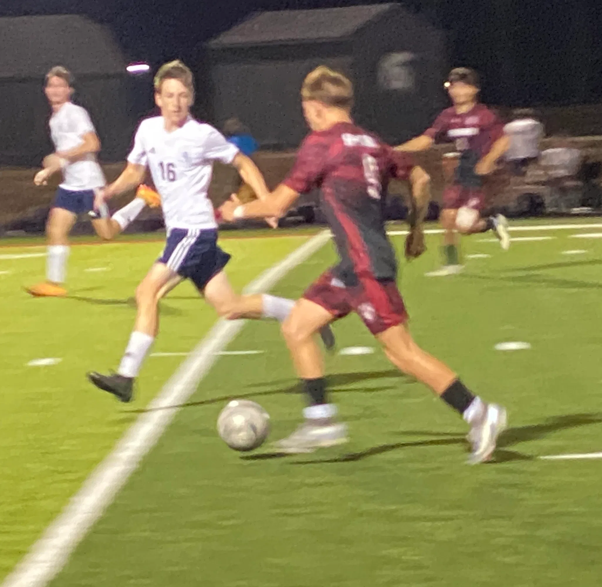 Emporia High boys soccer draws with St. Mary's Academy