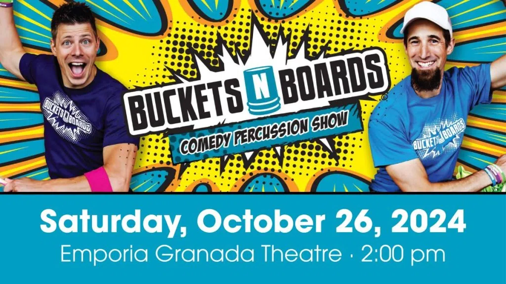 Buckets N Boards to begin Emporia Arts Center's 2024-25 Performing Arts schedule with Saturday appearance