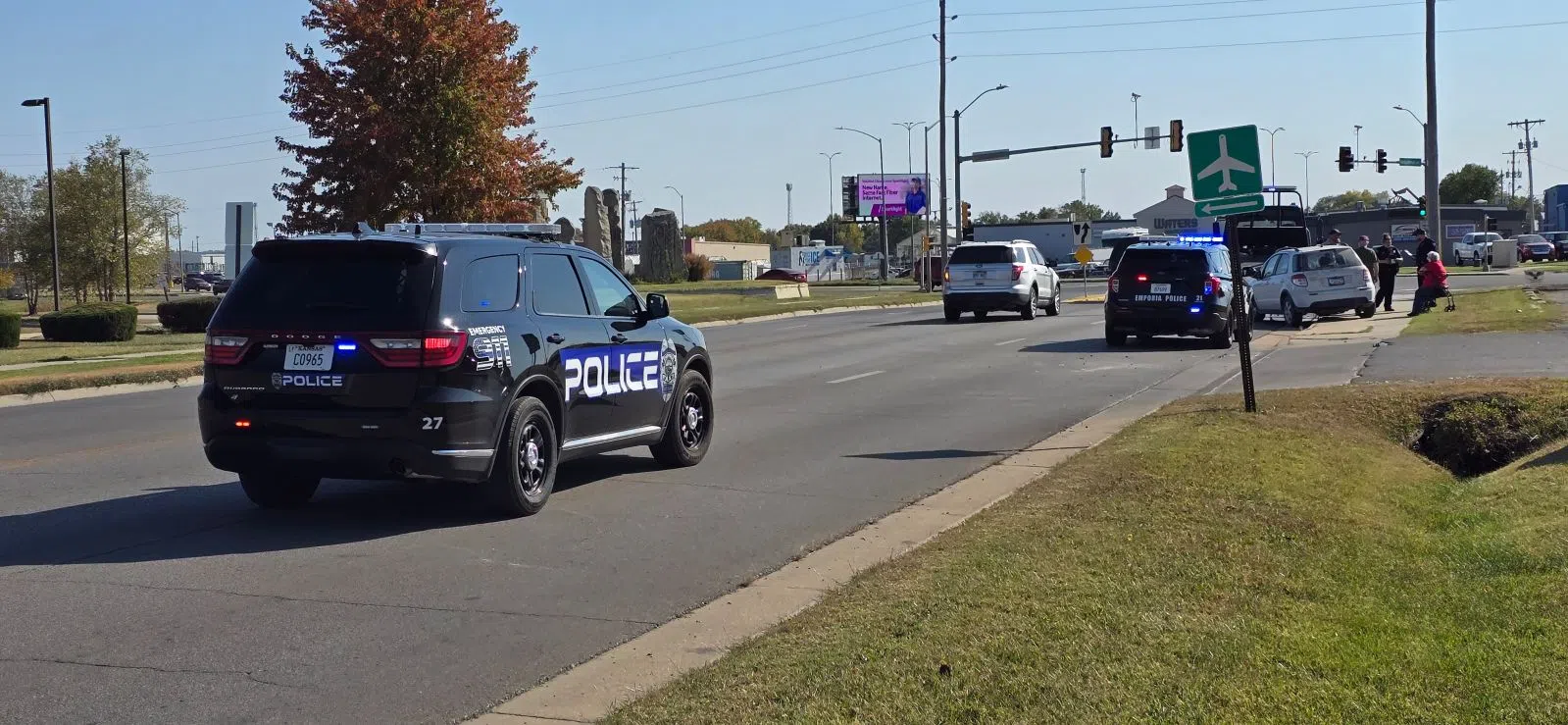 No transports needed following vehicle collision in west Emporia Saturday afternoon