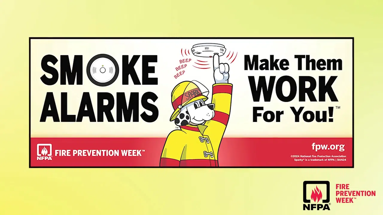 Fire Prevention Week focuses on benefits of smoke detectors