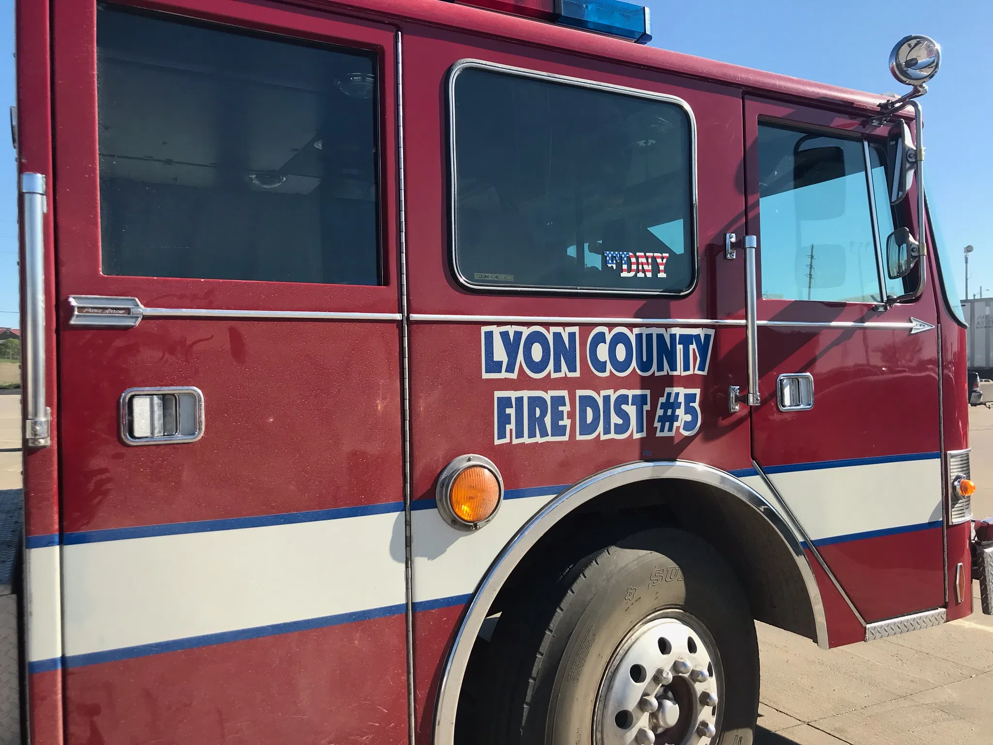 Hartford Neosho Rapids fire assists neighboring counties in two fire fighting efforts Monday