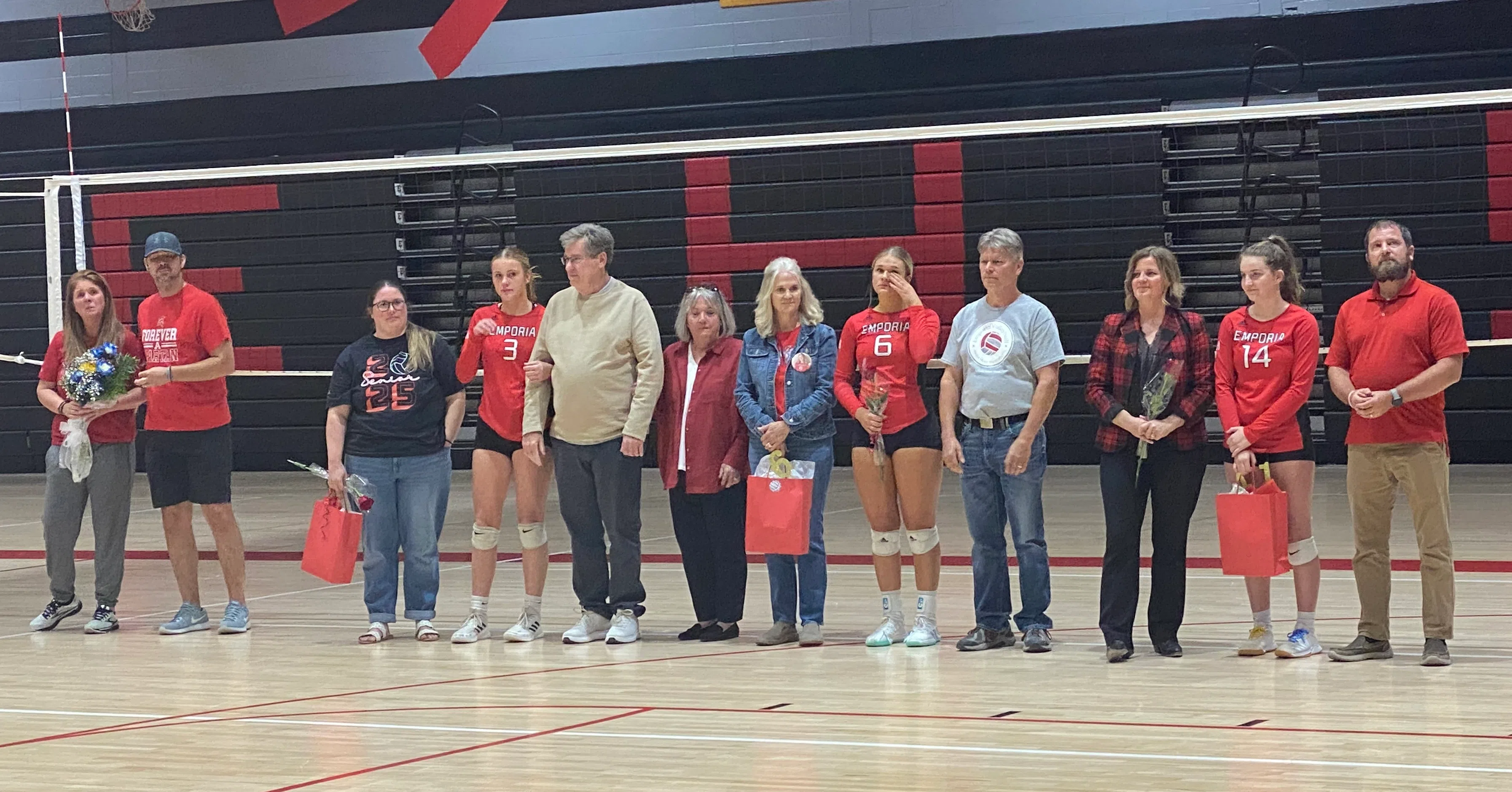 Emporia High volleyball goes 2-0 on Senior Night