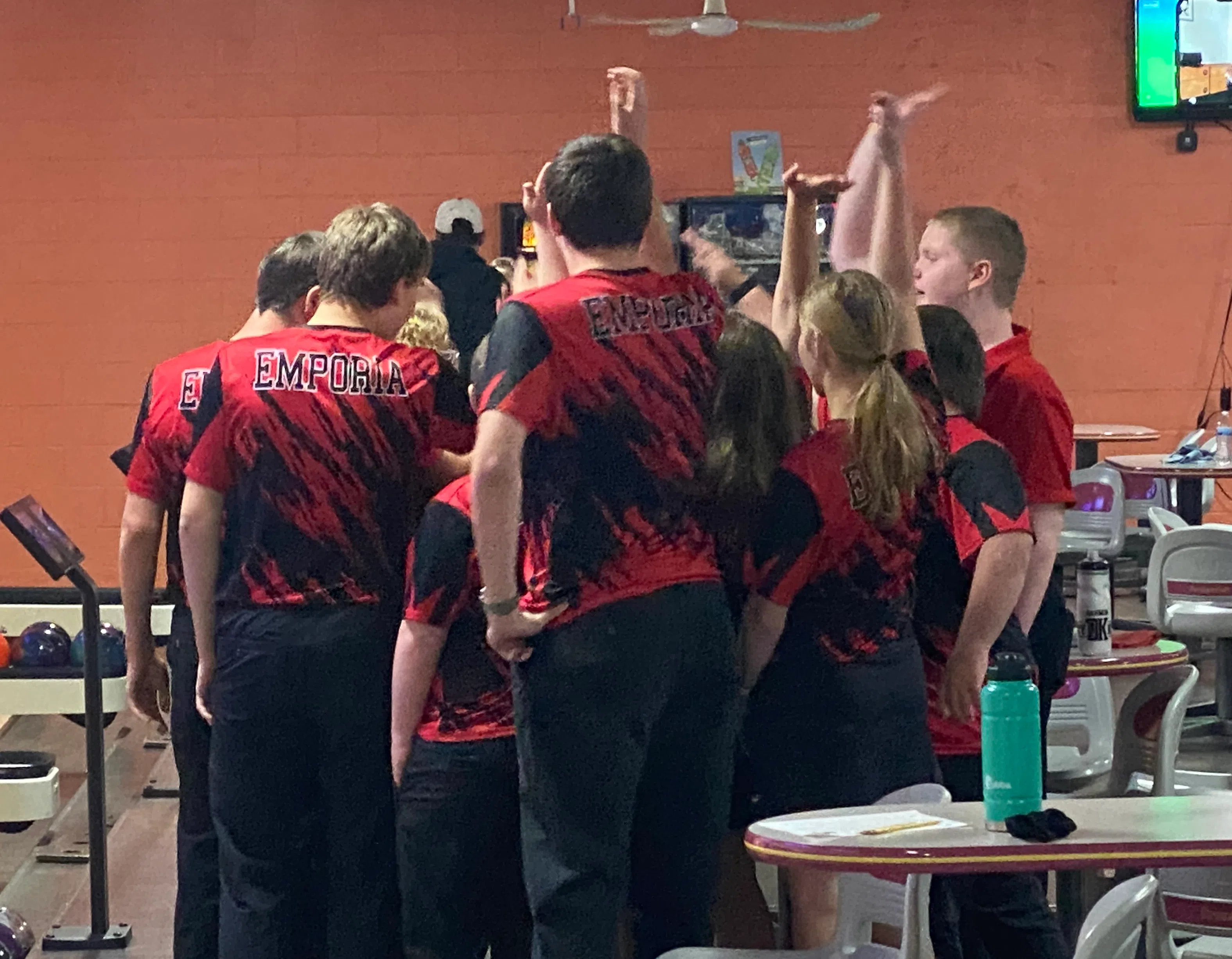 Emporia High Unified Bowlers take first and third in first ever home meet