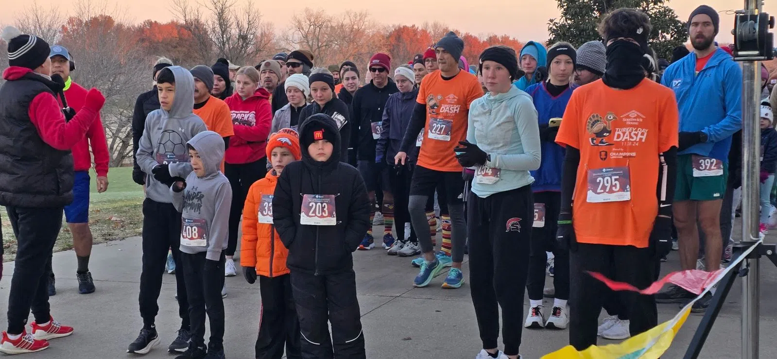 More than 200 participants take part in inaugural Southwick House Turkey Day Dash Thanksgiving morning