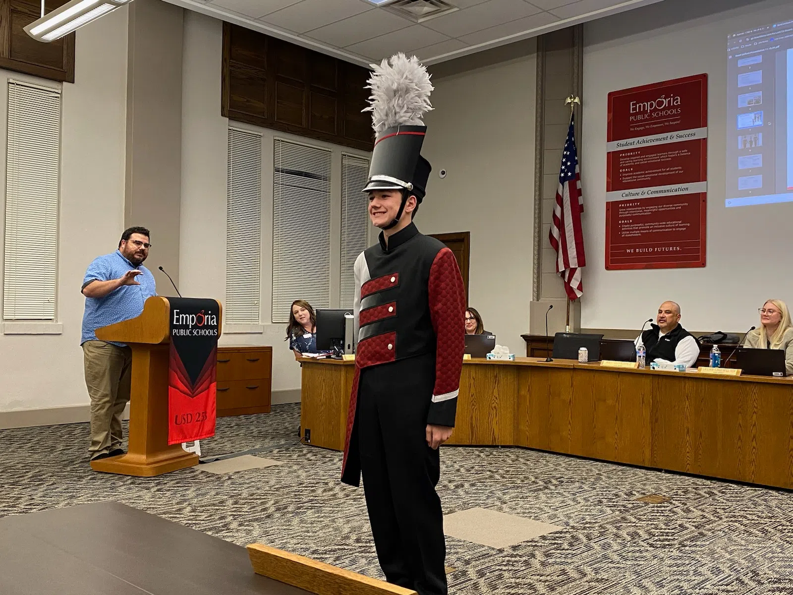 State assessment data, new band uniform purchase for Emporia High highlights USD 253 Board of Education meeting