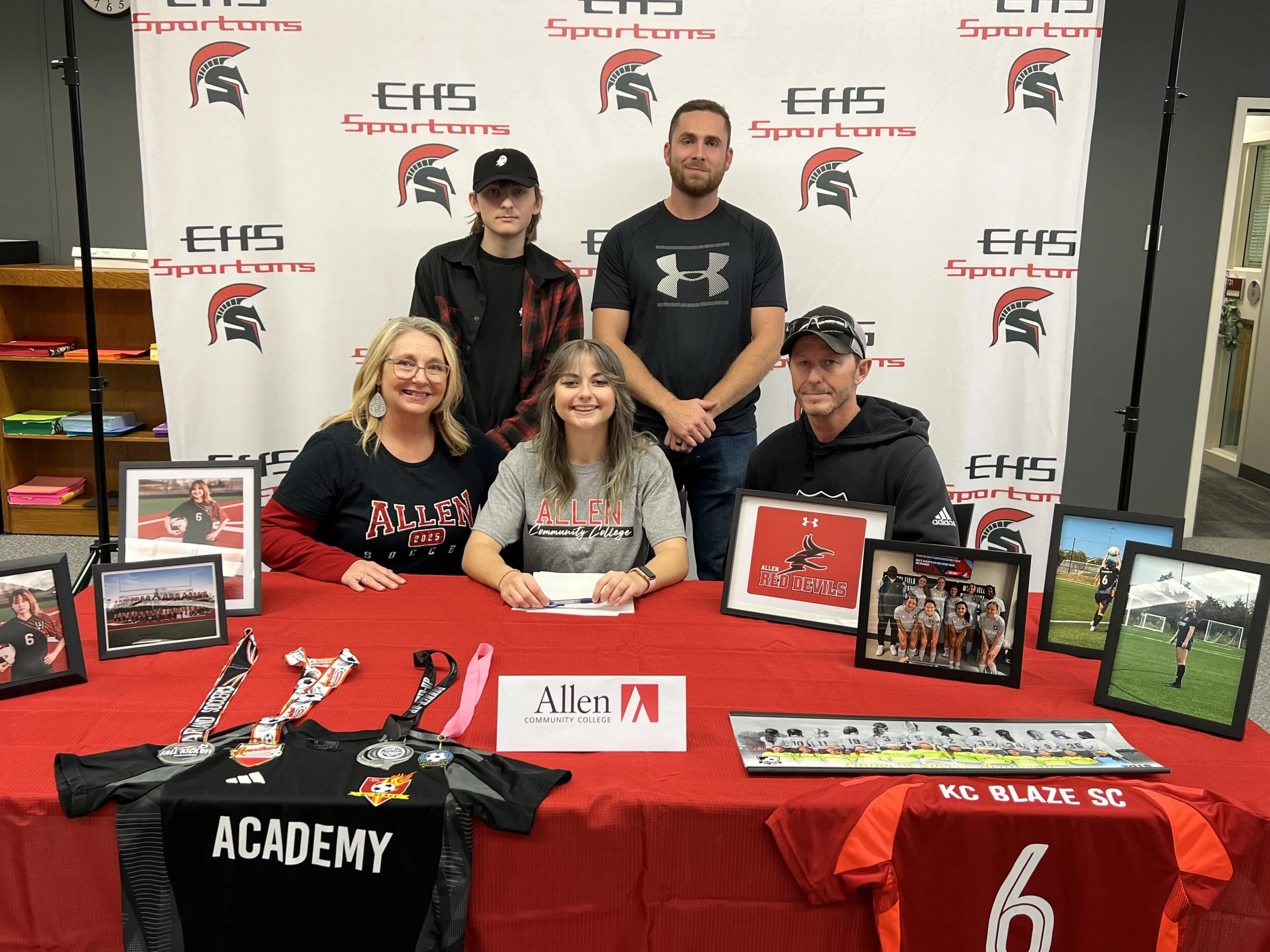 Emporia High's Karah Cooper signs with Allen Community College for soccer