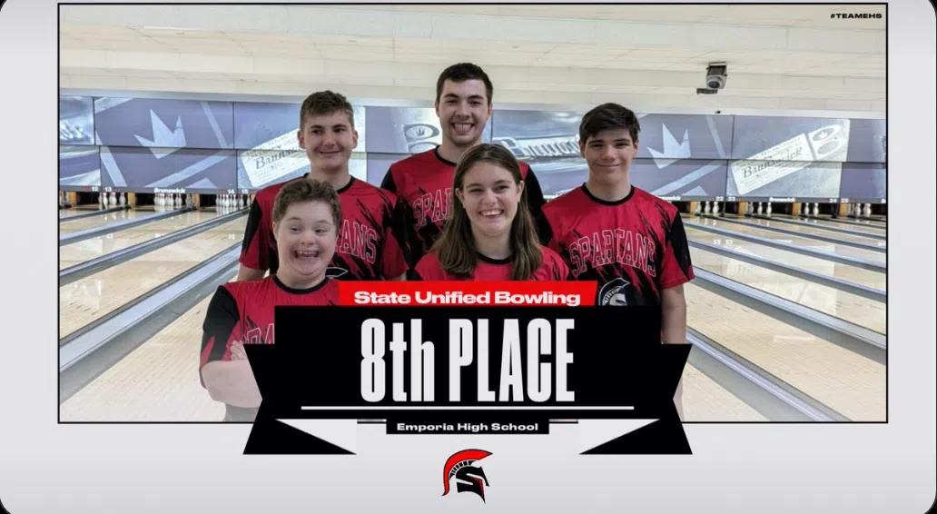 Emporia High Unified Bowlers take eighth at state