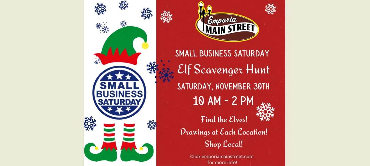 Emporia Main Street, downtown merchants ready for Small Business Saturday