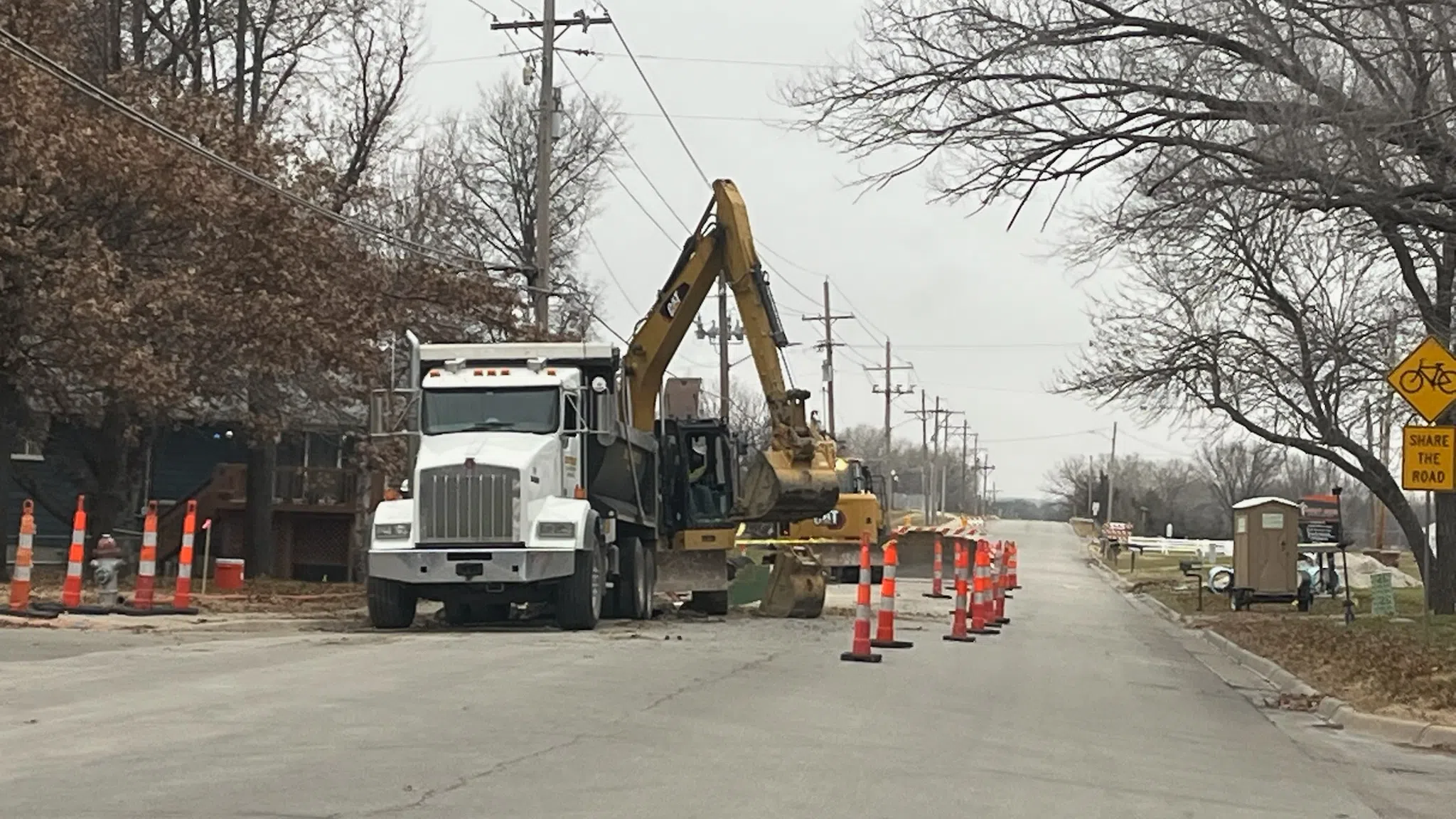 24th and PRAIRIE: 15th to 18th reopens in both directions; pipe installation underway between 21st and 22nd