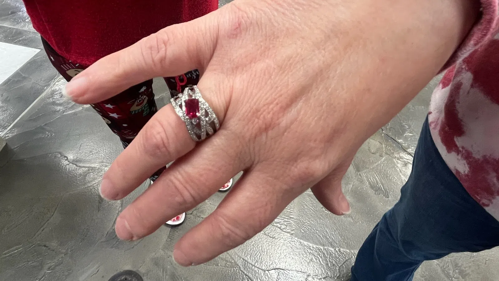 Kari's Christmas Ring for Kids culminates with over $2,400 to SOS, custom-designed ring to Matt Horton