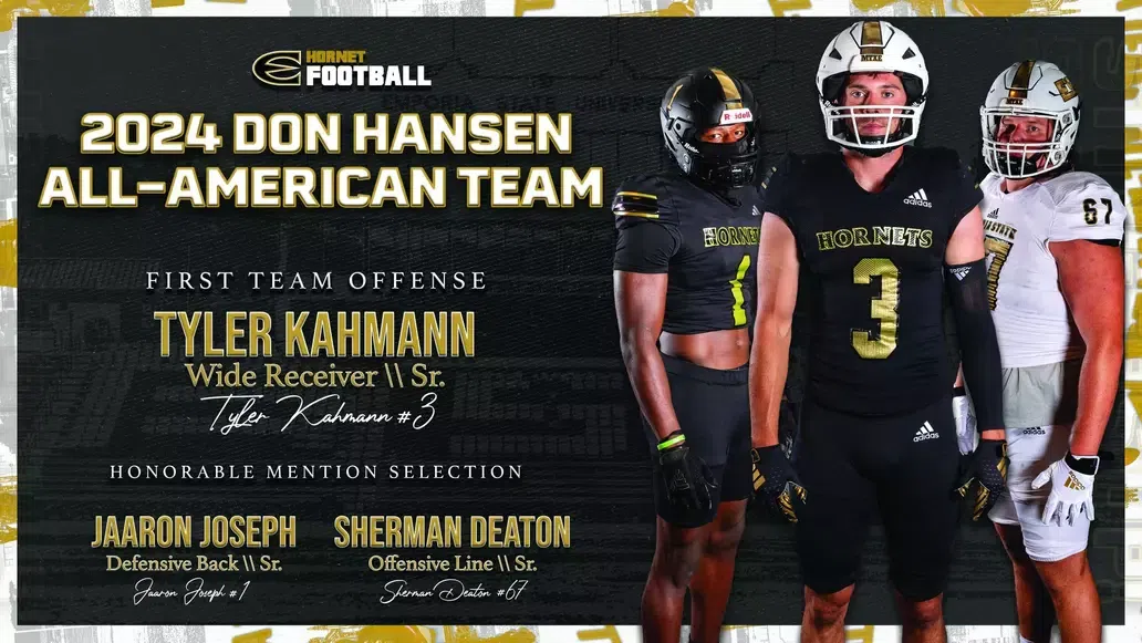 Three Hornets Named Hansen All-Americans