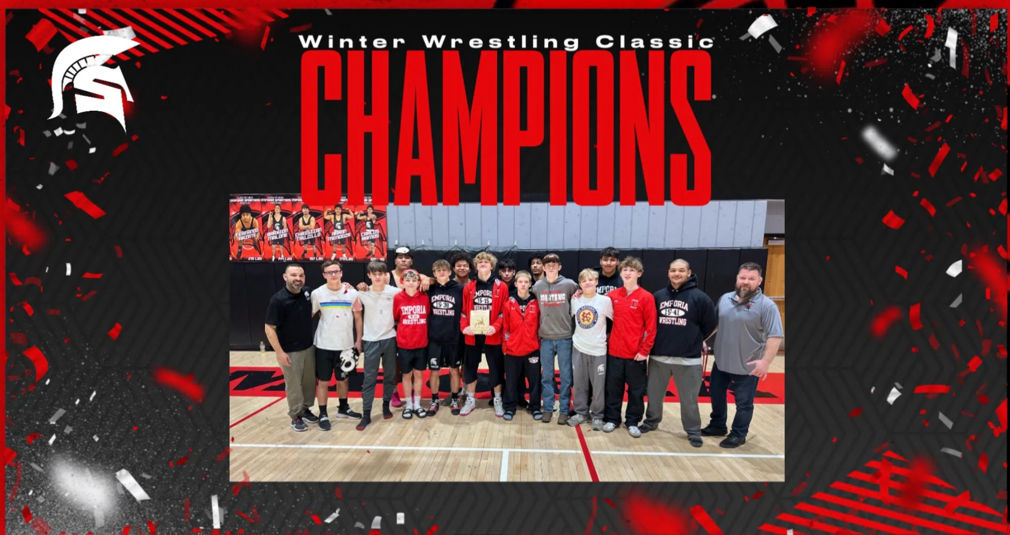 Emporia High boys wrestling wins Winter Classic