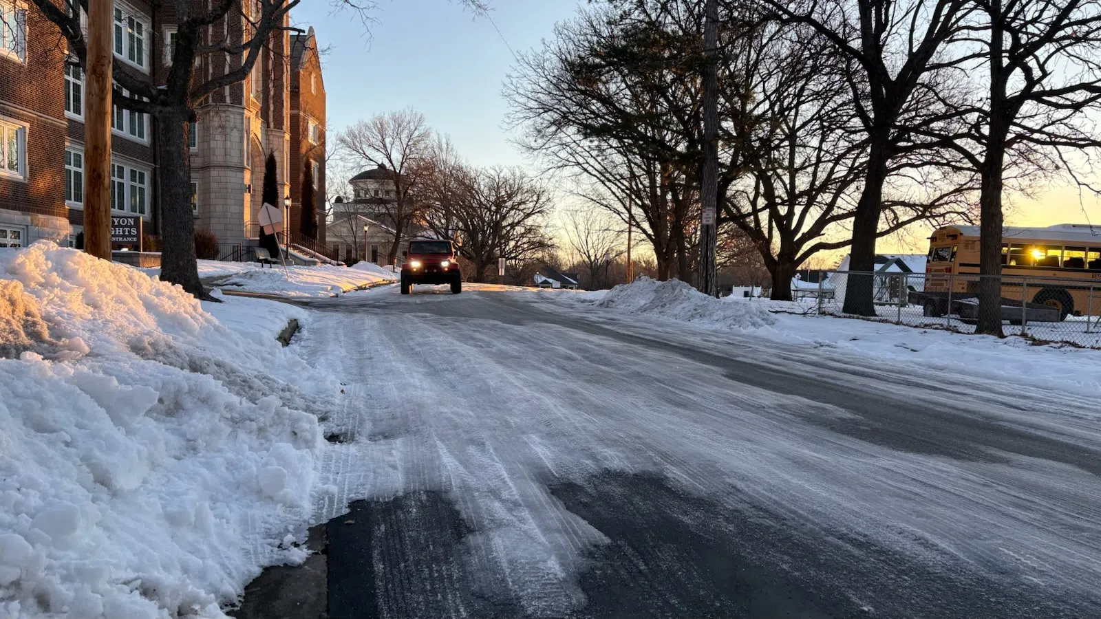 Street clearing effort 'tough' Wednesday; weather conditions more conducive to progress through Friday