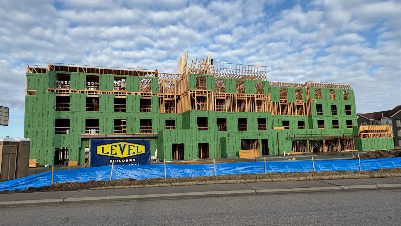 Notable progress on new Emporia hotel despite January weather