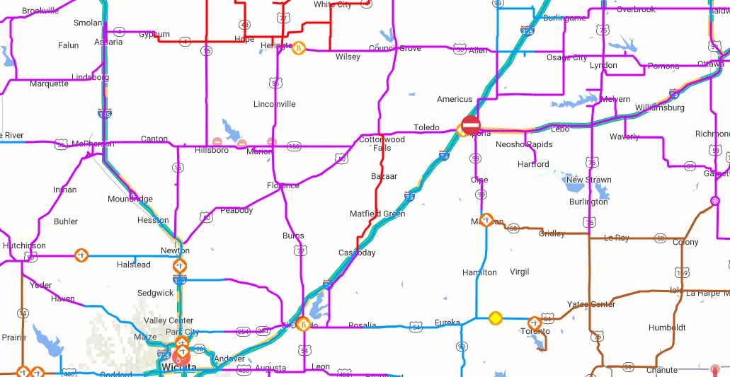 WEATHER: Road conditions improving across the state and local area Monday; Travel still being discouraged until at least midday Tuesday