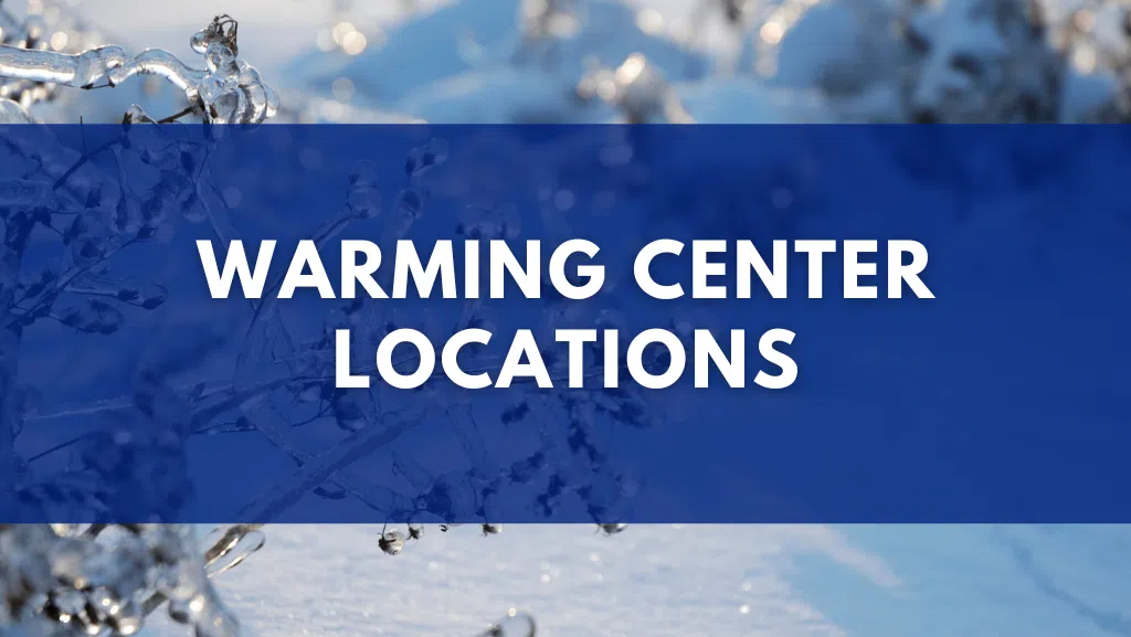 WARMING SHELTER LOCATIONS