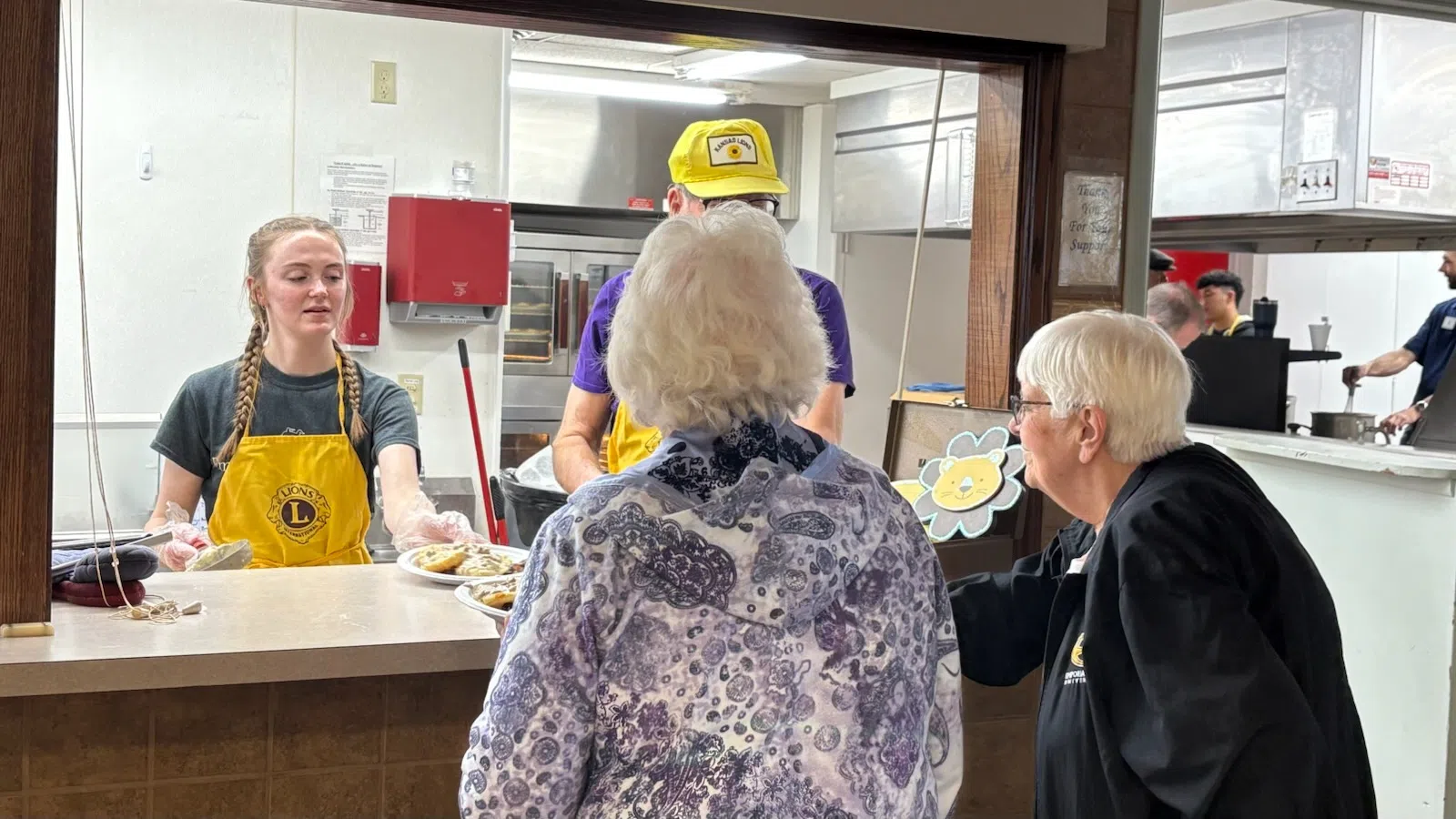 Turnout heavy for Lions Club fundraising breakfast